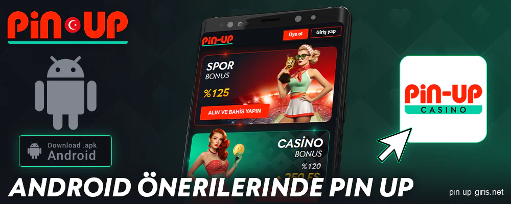 Android'de Pin Up Turkey Casino nasıl oynanır?